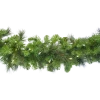 9ft Pre-Lit Garland with 350 Tips; UL Listed