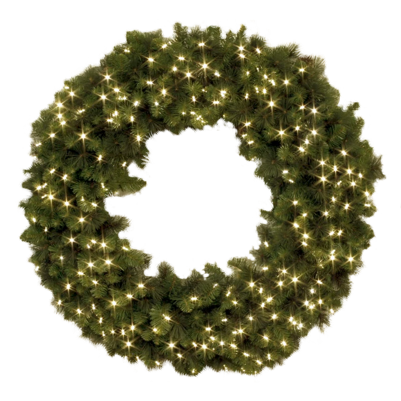 Wreath Warm White 4Ft; CSA Rated