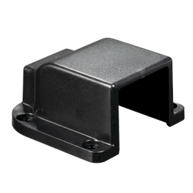 Hybrid 3 RGBW Black End Cap w/Feed