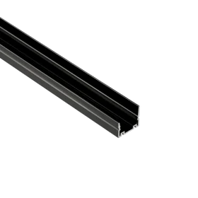 Hybrid 3 12V AC Black Aluminum Sheilded Extrusion 1m
