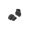 LED 5 Complete Undercabinet In-line connector for end-to-end connections in dark bronze