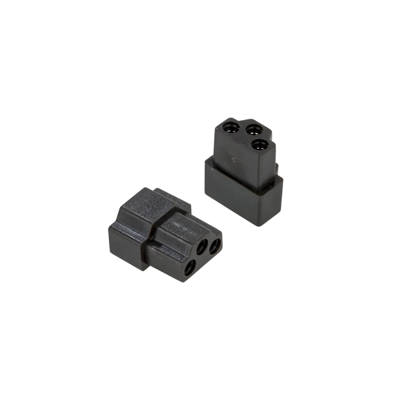 LED 5 Complete Undercabinet In-line connector for end-to-end connections in dark bronze
