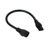 LED 5 Complete Undercabinet Linking Cable 6in in black