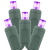 Commercial Coaxial Light String 5MM Purple 50/6in