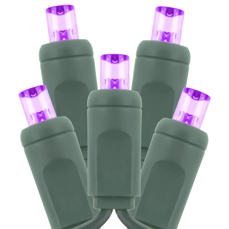 Commercial Coaxial Light String 5MM Purple 50/6in