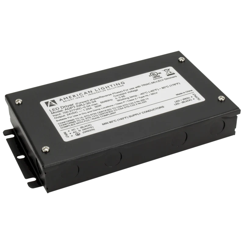 Adaptive Driver with Enclosed Leads and Knockouts 30 Watts 24V DC
