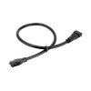 LED 5 Complete Undercabinet Linking Cable 12in in black