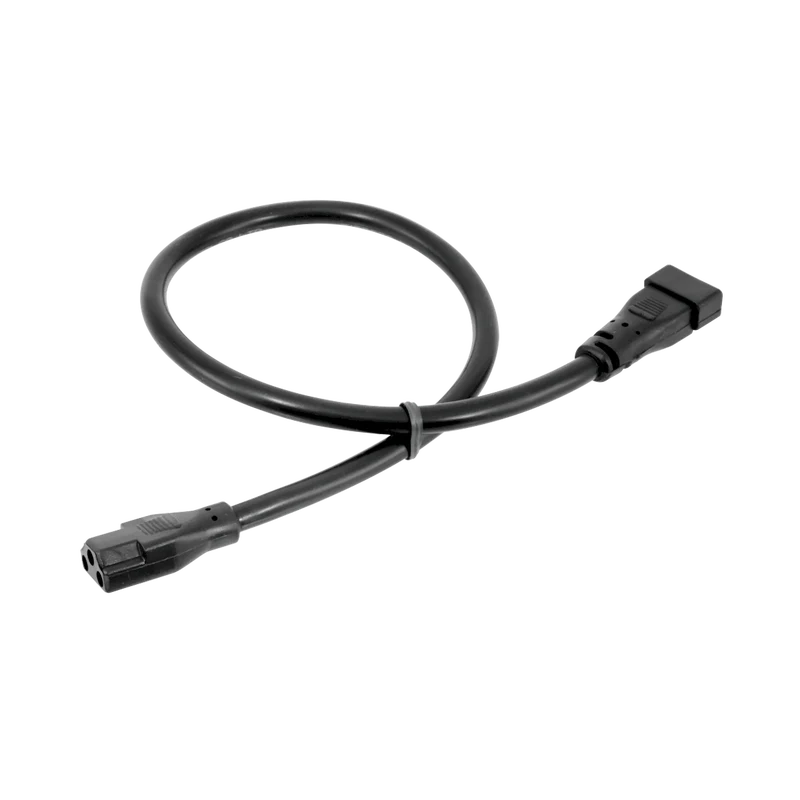 LED 5 Complete Undercabinet Linking Cable 12in in black