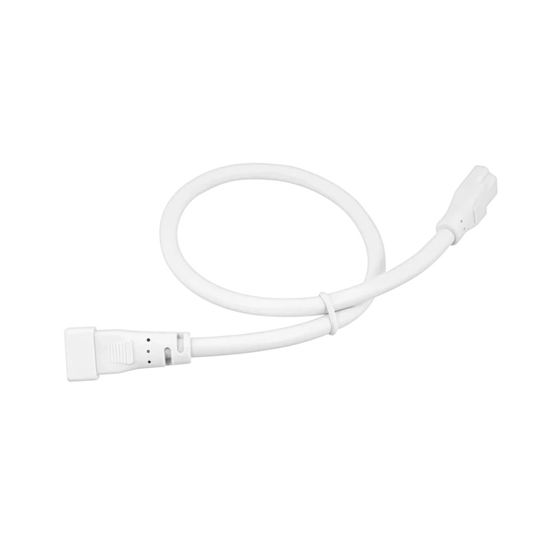 LED 5 Complete Undercabinet Linking Cable 12in in white