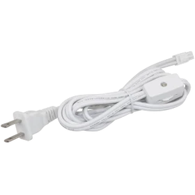 MVP 120V Puck Light 6in Jumper Cable in White