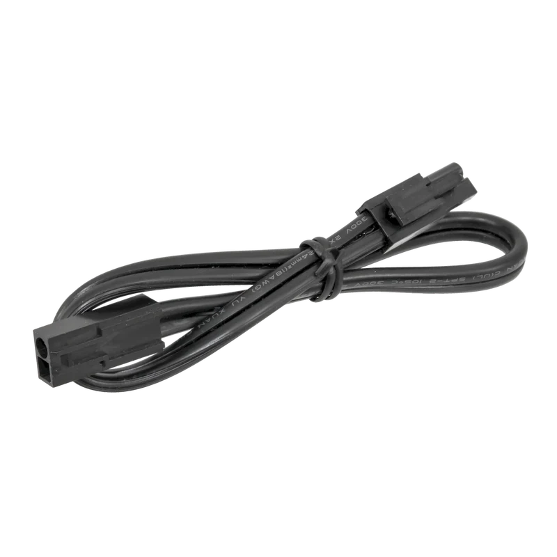 MVP 120V Puck Light 24in Jumper Cable in Black
