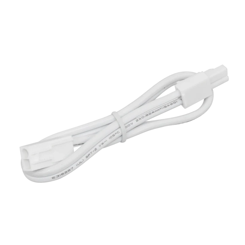 MVP 120V Puck Light 24in Jumper Cable in White