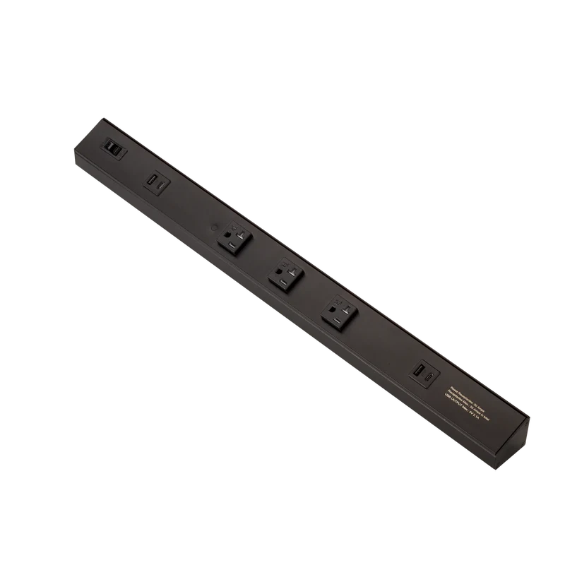 ATOM Power Strip 24in Black Finish