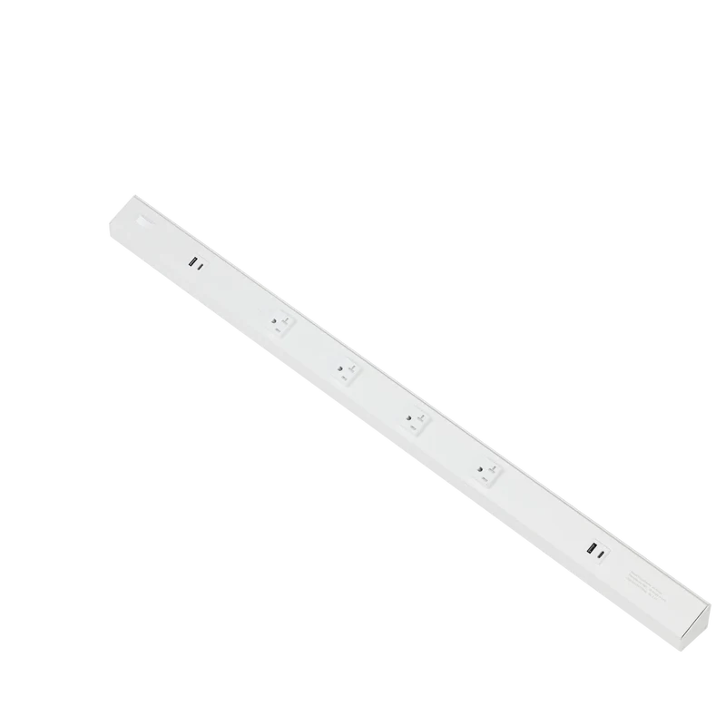 ATOM Power Strip 36in White Finish