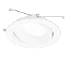 Avail Select 5CCT 6in Gimbal Retrofit Downlight, White Finish