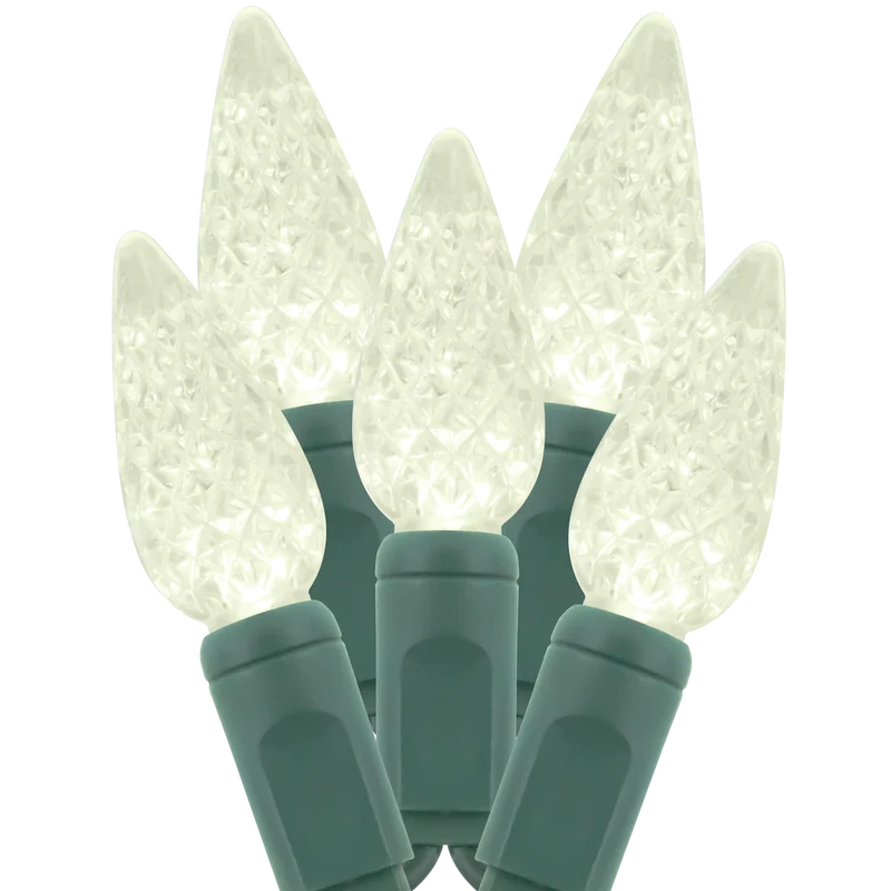 Commercial Coaxial Light String C6 2700K 50/6in
