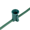 SPT1 C7 Bulb Socket Green, Bag of 100
