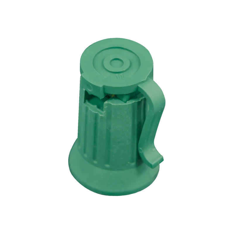 SPT1 C7 Bulb Socket Green, Bag of 100