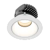 ChromaDMX 4in DMX RGB+TW Downlight, Round Trim, White Finish