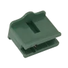 SPT1 Female Inline Socket Green Pack of 25
