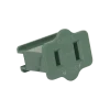 SPT1 Female Inline Socket Green Pack of 25