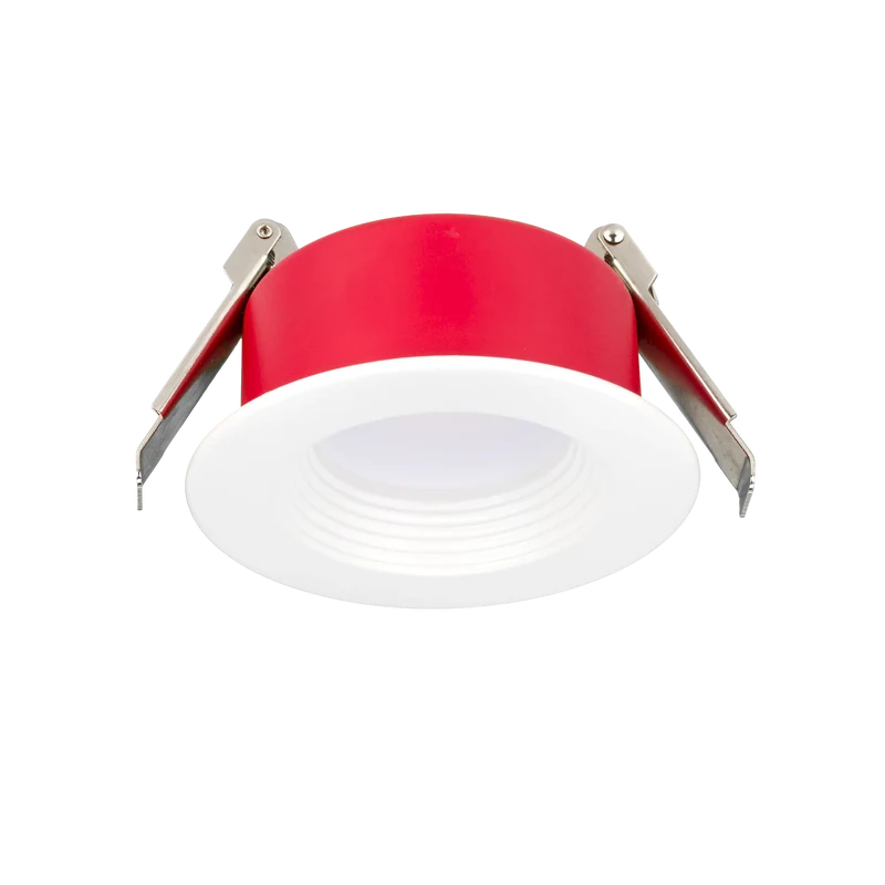 4inch Fire Rated Downlight, Deep Baffle, White Finish