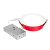 6inch Fire Rated Downlight, Deep Baffle, White Finish