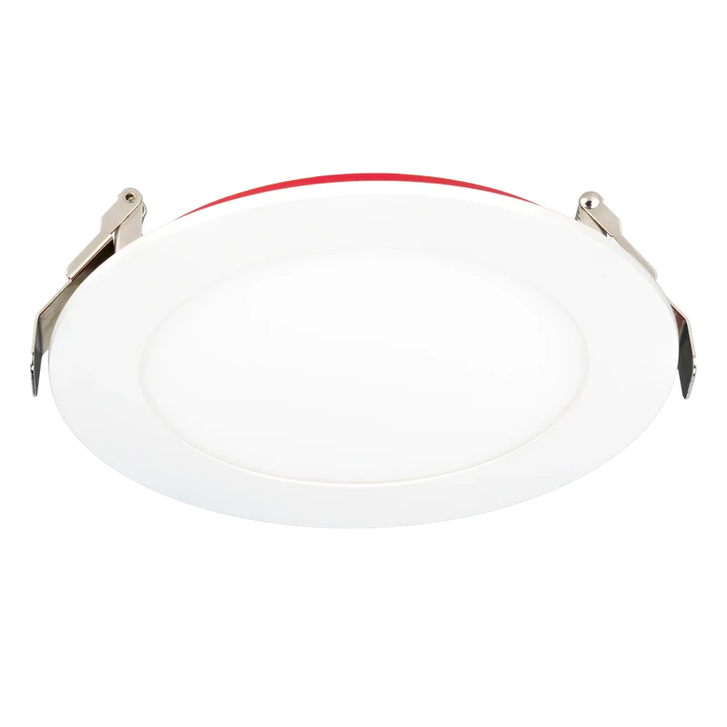 6inch Fire Rated Downlight, Slim Flat, White Finish