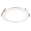 6inch Fire Rated Downlight, Slim Flat, White Finish