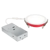 4inch Fire Rated Downlight, Slim Baffle, White Finish