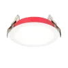 4inch Fire Rated Downlight, Slim Baffle, White Finish
