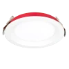 6inch Fire Rated Downlight, Slim Baffle, White Finish