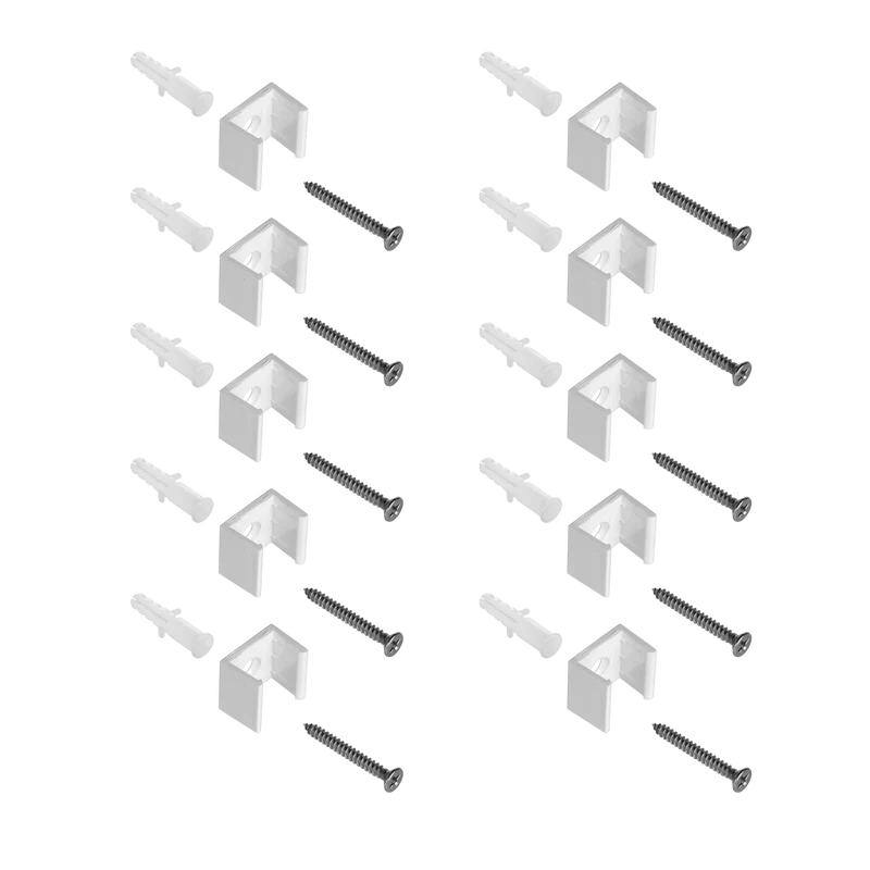 Pool Rated Neon (18mm) Mounting Clips