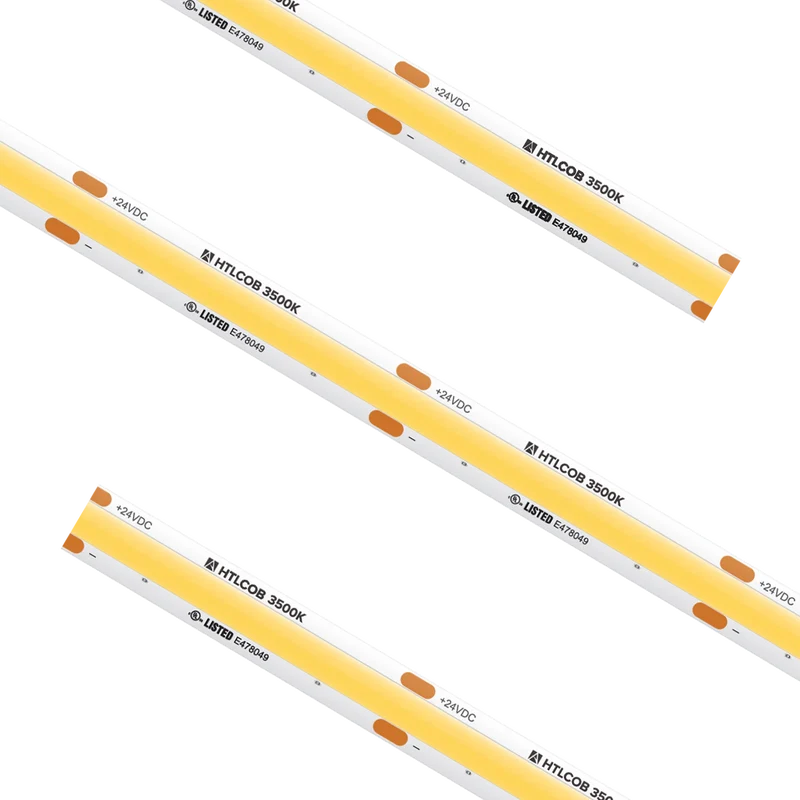High Output COB Tape Light IP54 3500K 100Ft