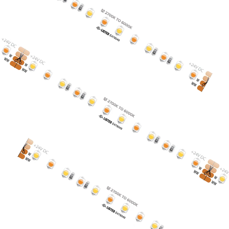 High Output Tape Light IP54 TW 16.4Ft