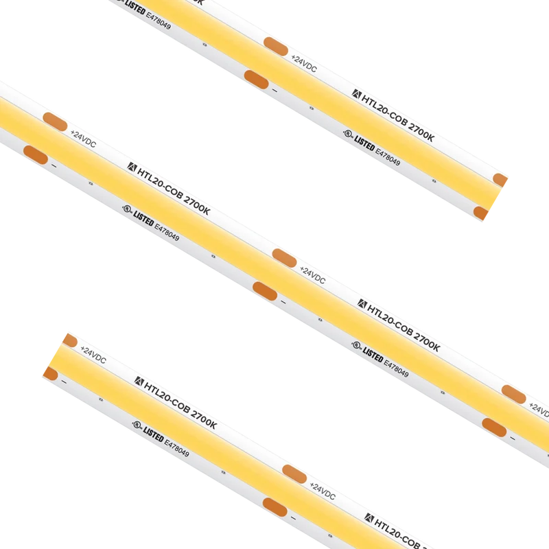 High Output COB Tape Light 2700K 16.4Ft