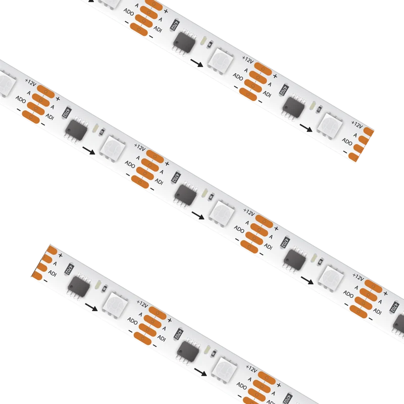 RGB Pixel Tape Light DMX Controlled 16.4Ft