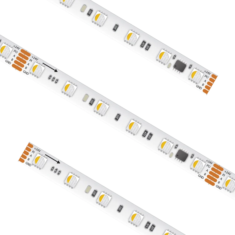 RGBW Dynamic Tape Light DMX Controlled 16.4Ft