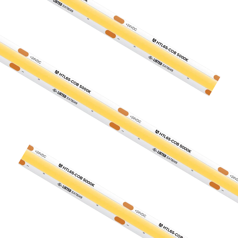 High Output COB Tape Light IP65 5000K 16.4Ft