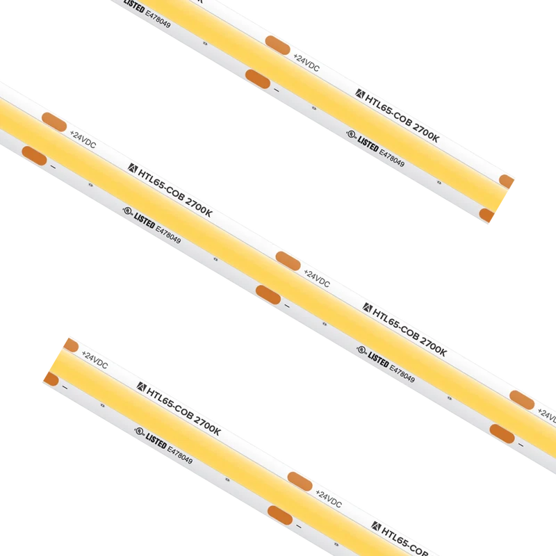 High Output COB Tape Light IP65 2700K 16.4Ft
