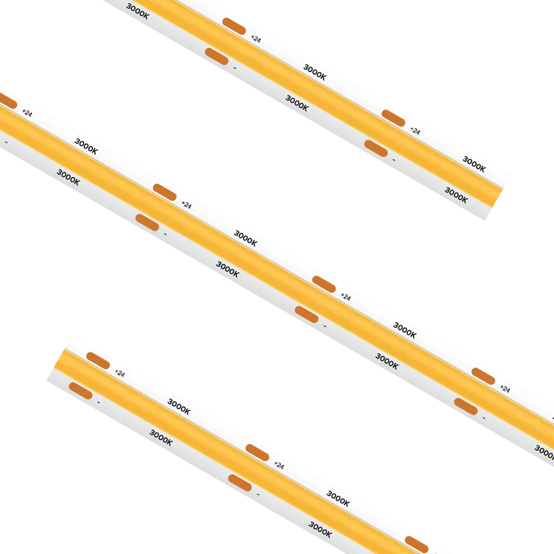 High Output 15M Max Run COB Tape Light, 49.2ft Reel 3000K