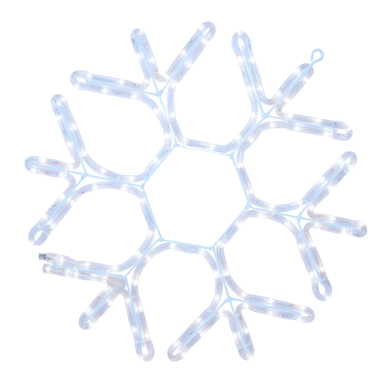 Classic Snowflake Cool White 36in