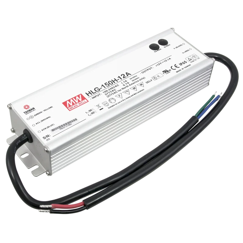 LED-DR Series Non-Dimming Driver 150 Watts 12V DC