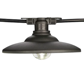 7.44in Shades for LS/LS2 Suspended (MS) and Non-suspended (MNS) Light String - Pack of 25