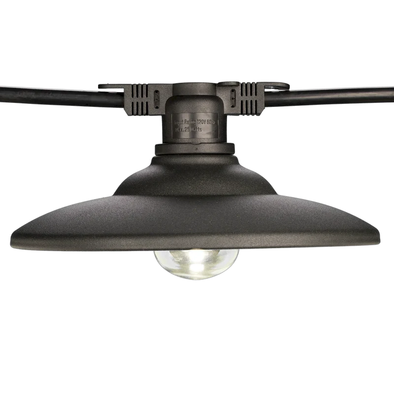 7.44in Shades for LS/LS2 Suspended (MS) and Non-suspended (MNS) Light String - Pack of 25