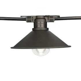 6in Shades for LS/LS2 Suspended (MS) and Non-suspended (MNS) Light String - Pack of 25