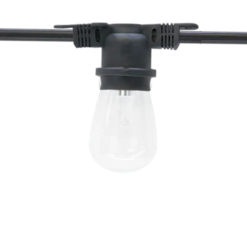 Commercial Light String E26 48ft Black