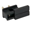 SPT1 Male Plug Black Pack of 500