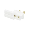 SPT1 Male Plug White Pack of 500