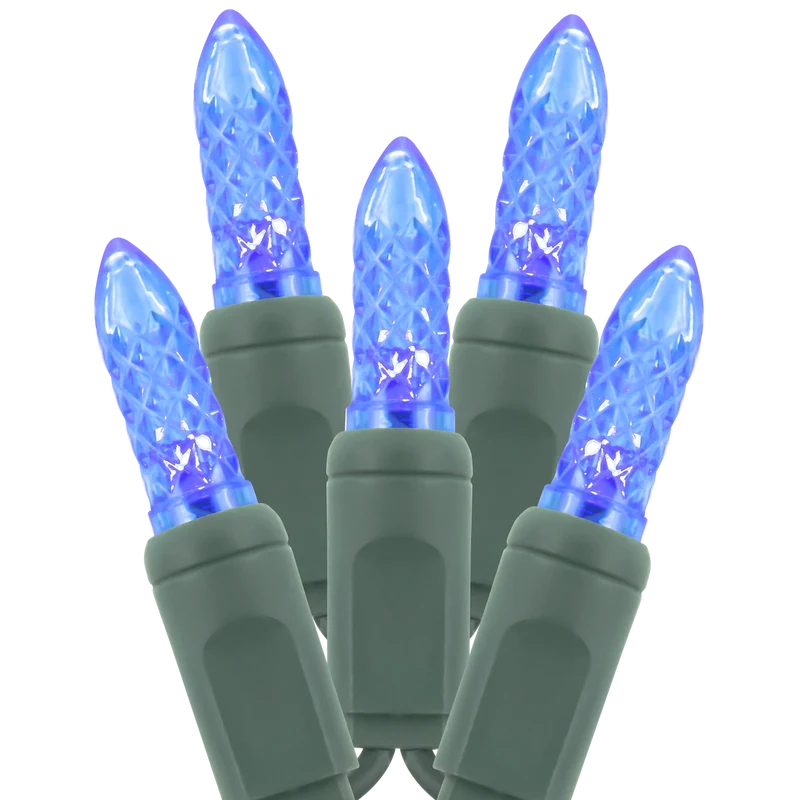 Commercial Coaxial Light String MINI Blue 50/6in